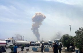 مئات الاصابات بانفجار قوي يهز ميناء الشهيد رجائي جنوب ايران 