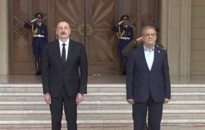 استقبال رسمي للرئيس الإيراني في باكو