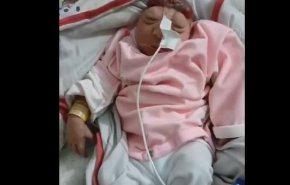 شاهد..ولادة طفلة 