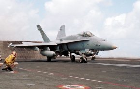 سقوط دومین جنگنده اف-۱۸ ارتش آمریکا در دریای سرخ