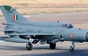 تایید سقوط جنگنده هندی در منطقه کشمیر