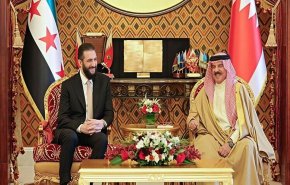 دیدار جولانی و پادشاه بحرین در منامه