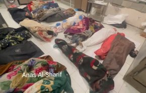 جثامين متكدسة في المستشفى بعد غارات اسرائيلية عنيفة على غزة