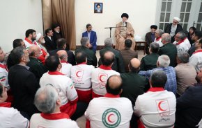 رهبر انقلاب: امدادگران مظهر انسان دوستی هستند