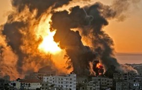 شاهد.. استشهاد أكثر من 100 فلسطيني في قصف إسرائيلي 