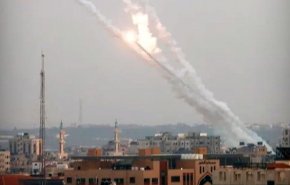 حمله موشکی از غزه به اراضی اشغالی
