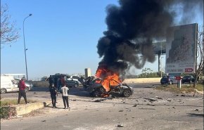 حمله پهپادی رژیم صهیونیستی به یک خودرو در جنوب لبنان