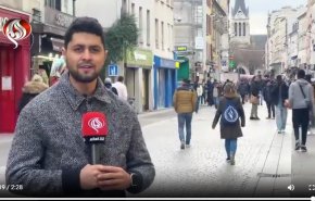 تظاهرات ضد صهیونیستی درپاریس و درخواست تحریم اسراییل+ فیلم