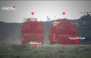 القسام تدك قوات الإحتلال في بيت لاهيا و خان يونس