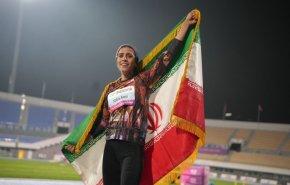 عداءة إيرانية تقتنص الذهبية في بطولة آسيا لألعاب القوى الـ26