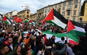 تواصل التظاهرات في أوروبا تنديدا بالعدوان الإسرائيلي على غزة