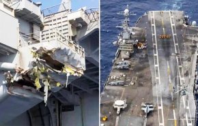 موقع عسكري أمريكي يقر بتعرض 'ترومان' لاستهداف القوات اليمنية