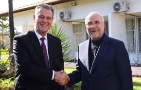 دیدار وزیر برزیلی با قالیباف