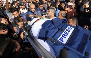 استشهاد 3 صحفيين بقصف ساحة مستشفى المعمداني بغزة + فيديو