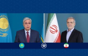 تأکید رؤسای جمهور ایران و قزاقستان بر تقویت مناسبات دوستانه