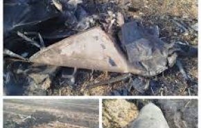 بالفيديو...إسقاط طائرة مسيرة صهيونية متطورة غرب ايران