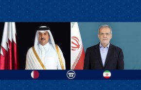 بزشكيان لأمير قطر: الشعب الإيراني سيصمد حتى النهاية ويدافع عن حقوقه