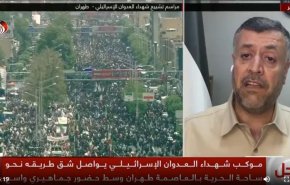 حماس: مراسم تشییع شهدا در تهران جلوه وحدت ایران و مقاومت است