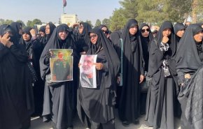تشييع ودفن اللواء حاجي زادة واللواء محمود باقري