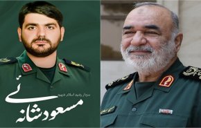 مراسم خاکسپاری شهیدان سلامی و شانه ای در حرم عبدالعظیم حسنی(ع) + فیلم 