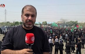 شاهد إحياء الجالية العراقية لذكرى عاشوراء في أحد أحياء طهران