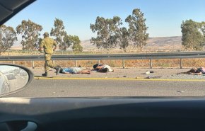 مجروح شدن چند صهیونیست در عملیات زیرگیری در شمال فلسطین اشغالی+فیلم