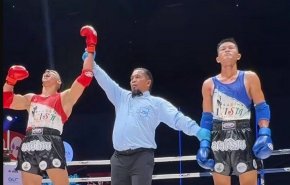 لاعب إيراني يتوج بميدالية ذهبية في بطولة العسكريين العالمية لـ'لمواي تاي'