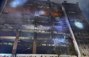 توقعات بارتفاع أعداد ضحايا الحريق الهائل في مدينة الكوت العراقية + فيديو