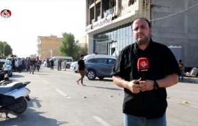 حريق مأساوي يلتهم مركزًا تجاريًا في الكوت مسقطا عشرات الضحايا!