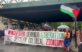 گزارش العالم از بزرگ ترین تظاهرات حمایت از فلسطین در لندن+ویدیو