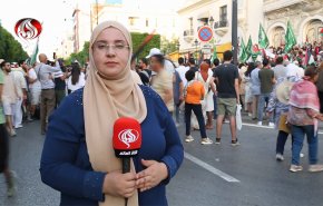 مسيرة حاشدة في تونس ضد تجويع الشعب الفلسطيني في غزة