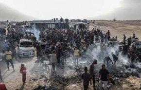 کشتار جویندگان غذا در اردوگاه الشاطئ در غزه 