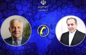مكالمة هاتفية بين وزيري خارجية ايران وايطاليا