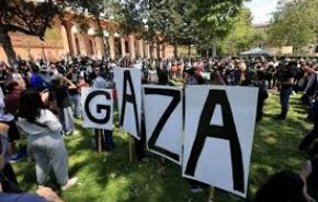 یاری غزه در دانشگاه کلمبیای آمریکا جرم است 