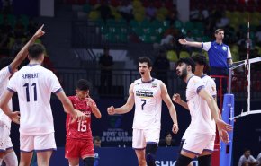 ايران تفوز على مصر في دوري بطولة العالم بالكرة الطائرة