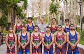 6 ميداليات تضع إيران على عرش المصارعة الرومانية للناشئين