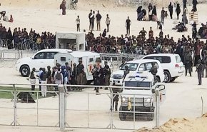 بالفيديو.. ويتكوف يصل مركز توزيع المساعدات في رفح