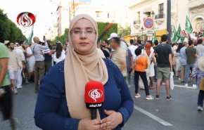راهپیمایی مردم تونس برای حمایت از غزه در برابر گرسنگی و محاصره+ویدیو