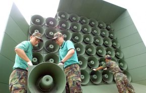 کاهش تنش در شبه جزیره کره؛ پیونگ‌یانگ نیز بلندگوهای تبلیغاتی را جمع کرد