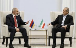 دیدار خصوصی رییس جمهور ایران و نخست وزیر ارمنستان