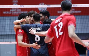 فريق ايران لكرة الطائرة للشباب يفوز على بورتوريكو في بطولة العالم