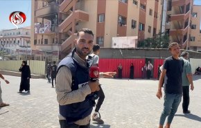 أول تقرير لمراسل العالم بعد نجاته من مجزرة الصحفيين