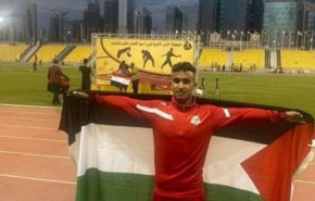 استشهاد العّداء الدولي علام العمور برصاص الاحتلال