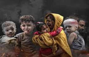 اطفال غزة يعانون صدمات نفسية وسط جحيم العدوان الصهيوني + فيديو