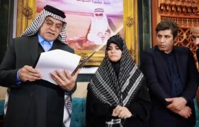 شاهد/هدية ثمينة من شيخ عراقي للمذيعة سحر إمامي رمز الصمود الزينبي