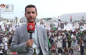 شاهد.. ملايين اليمنيين يتحدون الغارات ويتوعدون بالثأر لغزة