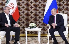 پوتین و پزشکیان با یکدیگر دیدار کردند+فیلم