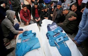 شهادت خبرنگار فلسطینی در خان یونس