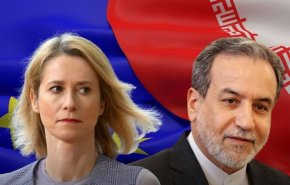 وزير الخارجية الإيراني يبحث مع كالاس جهود التوصل لحل في الملف النووي