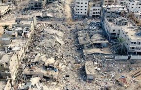 تخریب کامل دو استان ‌رفح و شمال غزه